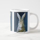 paasmaaltijd, staartje, witte konijn grote koffiekop (Rechts)