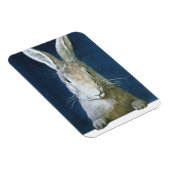  paasmaaltijd, staartje, witte konijn magneet (Rechterzijde)