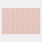 Paasmaanrode Waterverf Inpakpapier Vel (Voorkant 3)