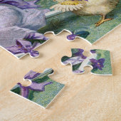  paasmakerij Girl Egg Chick Carriage Legpuzzel (Zijkant)