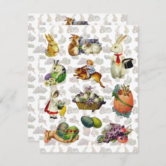 paasmakerij kaart (Voorkant / Achterkant)