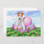 Paasmakerij met wirespeed feestdagenkaart (Voorkant / Achterkant)