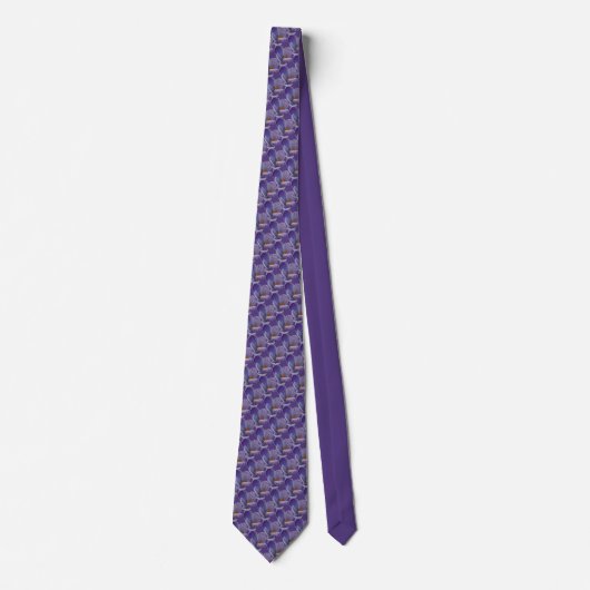 Paasmakerij Stropdas Crocus Flowers Necktie Easter (Voorkant)