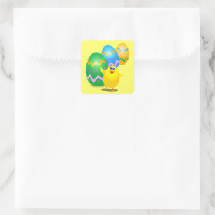 Paasmakerij Vierkante Sticker