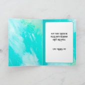 Paasmakerij - Waterverf die de Fuzzy Gele Ducky aa Feestdagen Kaart (Binnen)