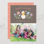 PaasmakerKaart, verhit - Chocolade Feestdagenkaart (Voorkant / Achterkant)