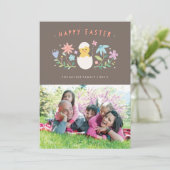 PaasmakerKaart, verhit - Chocolade Feestdagenkaart (Staand voorkant)