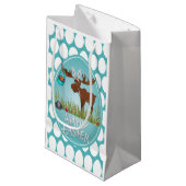 Paasmakertas met wieltjes klein cadeauzakje (Voorkant Gekanteld)