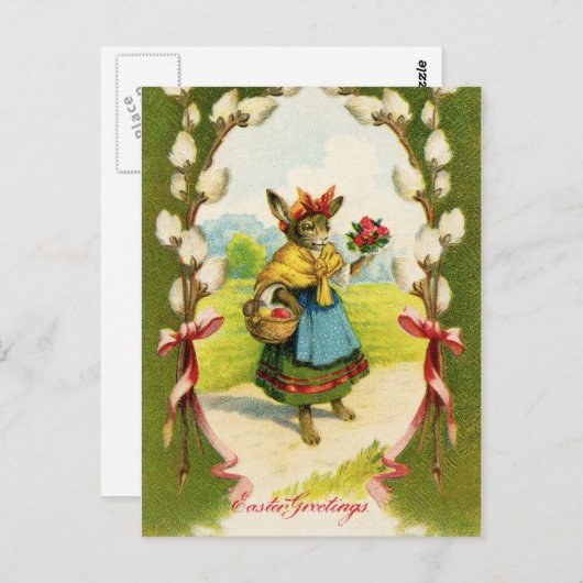  paasmakreel briefkaart (Voorkant / Achterkant)