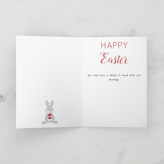 Paasmakreel Feestdagen Kaart (Binnen)