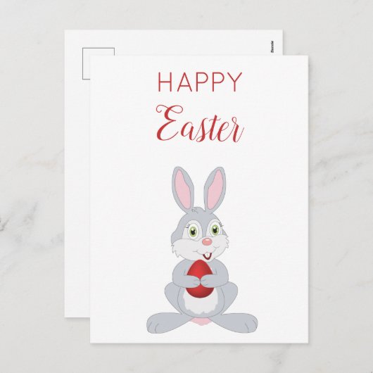 Paasmakreel Feestdagenkaart (Voorkant / Achterkant)