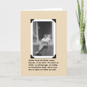 Paasmam Feestdagen Kaart