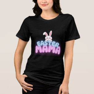 Paasmama Bunny Holiday Shirt voor moeders en groot