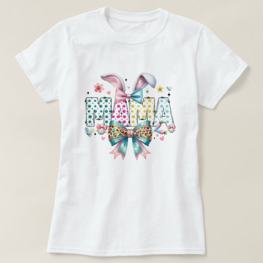 Paasmama – Schattigee T-shirt print (Design voorkant)