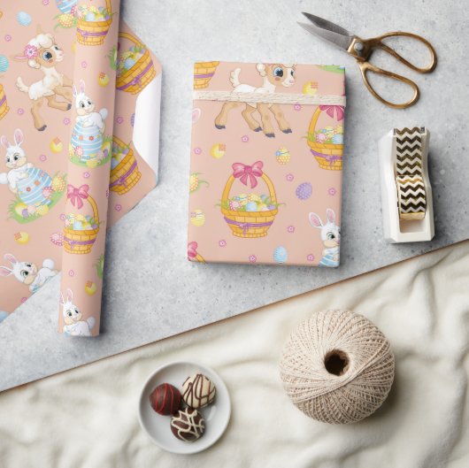 Paasmand Cadeaupapier (Crafts)
