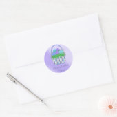 Paasmand Collectie Ronde Sticker (Envelop)