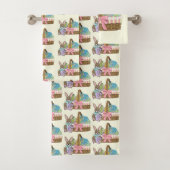 Paasmand Draken Eieren Bad Handdoek (Insitu)