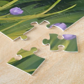 Paasmand Egg Hunt Pastel Waterverf Legpuzzel (Zijkant)