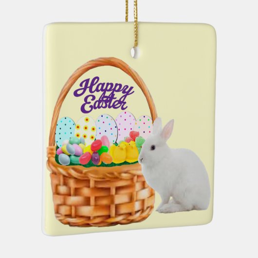 Paasmand en Bunny Ornament (Rechts)