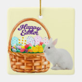 Paasmand en Bunny Ornament (Achterkant)