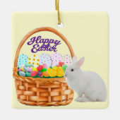 Paasmand en Bunny Ornament (Voorkant)
