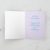 Paasmand kind ei & kuiken Nieuw Leven Kaart (Binnen)