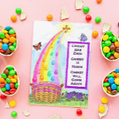 Paasmand Regenboog Kaart