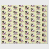 Paasmand Tabby Kitten Cadeaupapier (Vlak)