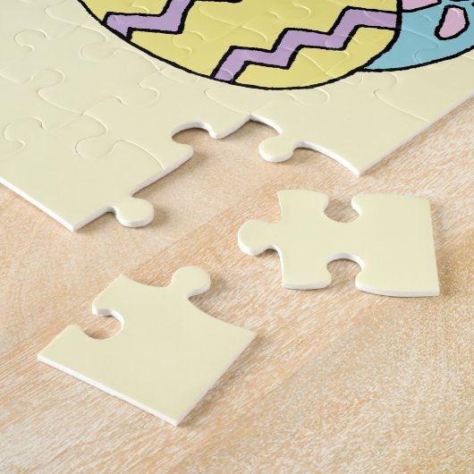 Paasmand Tabby Kitten Legpuzzel (Zijkant)