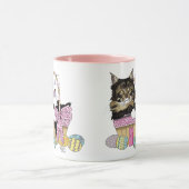 Paasmand Tabby Kitten Mok (Midden)