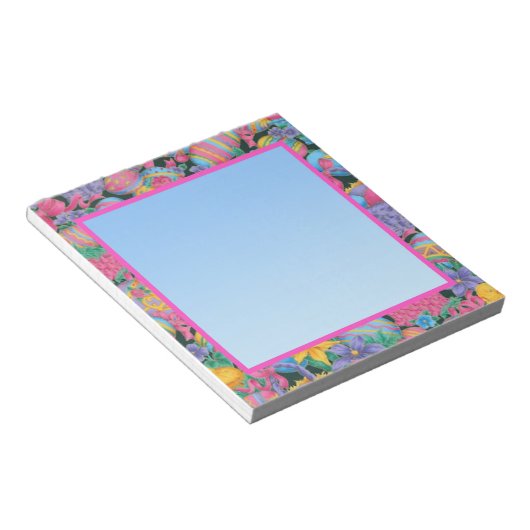 Paasmanden en eieren notitieblok (Schuin)