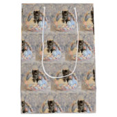 Paasmandje - Kat / Kat - Gift Bag Medium Cadeauzakje (Achterkant)