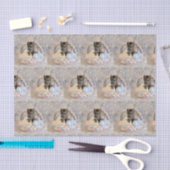 Paasmandje - Kat-/keukenpapier Tissuepapier (Craft)