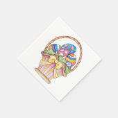 Paasmandje - Papier Napkins Servetten (Hoek)