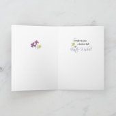 Paasmandje wensen feestdagen kaart (Binnen)