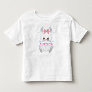 Paasmeisje Bunny Toddler T-shirt