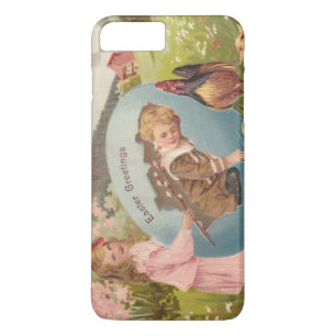  paasmeisje en Victoriaans jongen Case-Mate iPhone Case