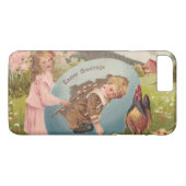  paasmeisje en Victoriaans jongen Case-Mate iPhone Case (Achterkant (Horizontaal))