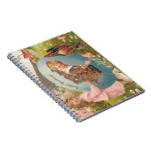  paasmeisje en Victoriaans jongen Notitieboek (Rechterzijde)