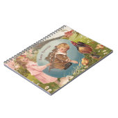  paasmeisje en Victoriaans jongen Notitieboek (Linkerzijde)