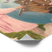  paasmeisje en Victoriaans jongen Poster (Hoek)