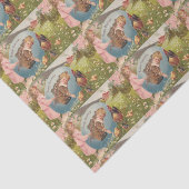  paasmeisje en Victoriaans jongen Tissuepapier (Detail)