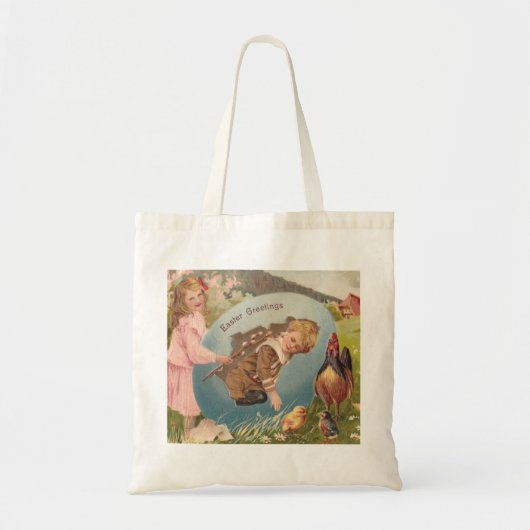  paasmeisje en Victoriaans jongen Tote Bag (Voorkant)