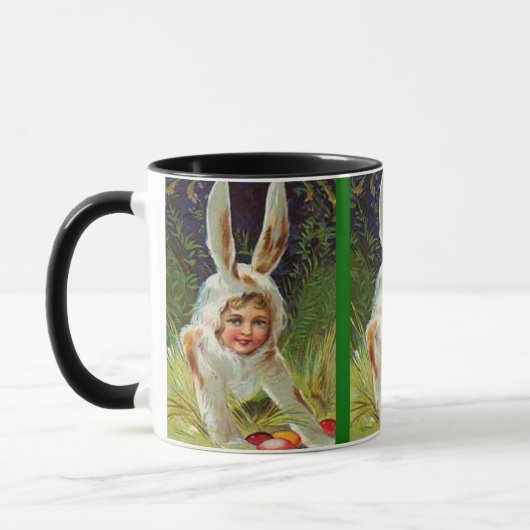 paasmeisje in Bunny Costume, ZSSG Mok (Links)