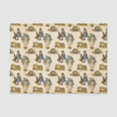  paasmeisje tissuepapier (Voorkant)