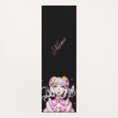 Paasmeisje/voorjaarsmeisje Yogamat (Voorkant)