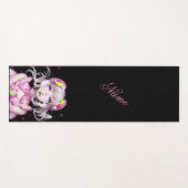 Paasmeisje/voorjaarsmeisje Yogamat (Voorkant (horizontaal))