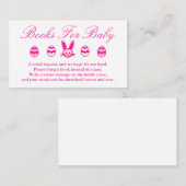 Paasmeisjes Baby showers boeken voor Baby Kaart (Voorkant / Achterkant)