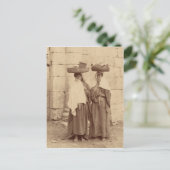 Paasmeisjes nabij de muren van Jeruzalem Briefkaart (Staand voorkant)