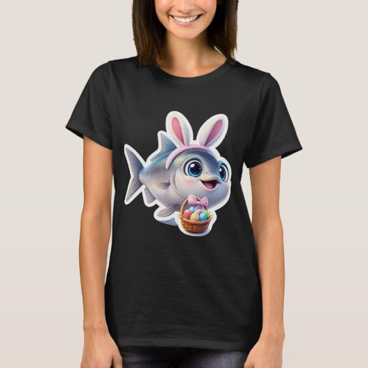 Paasmelkvis 2 t-shirt (Voorkant)